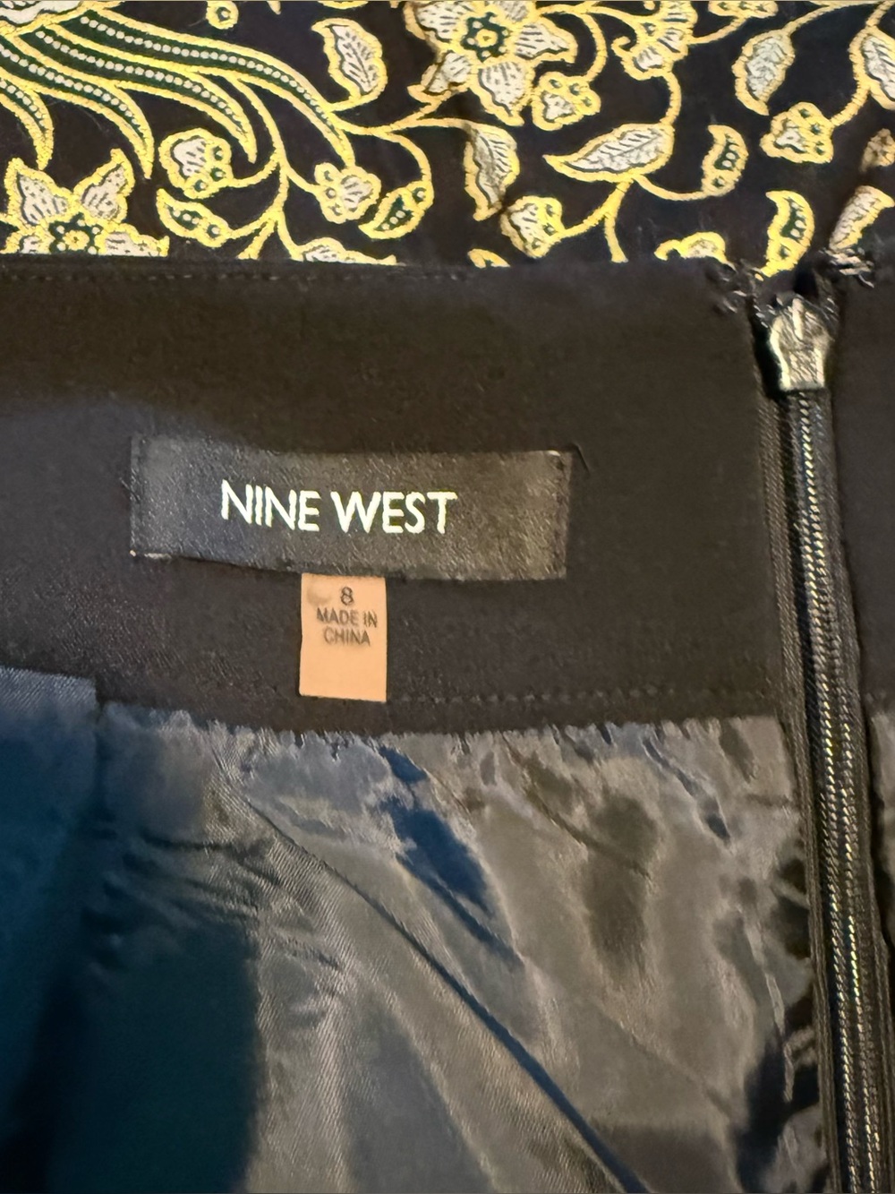 Nine West Black Women's Blazer with Two Matching Skirts - Picture 9 of 14